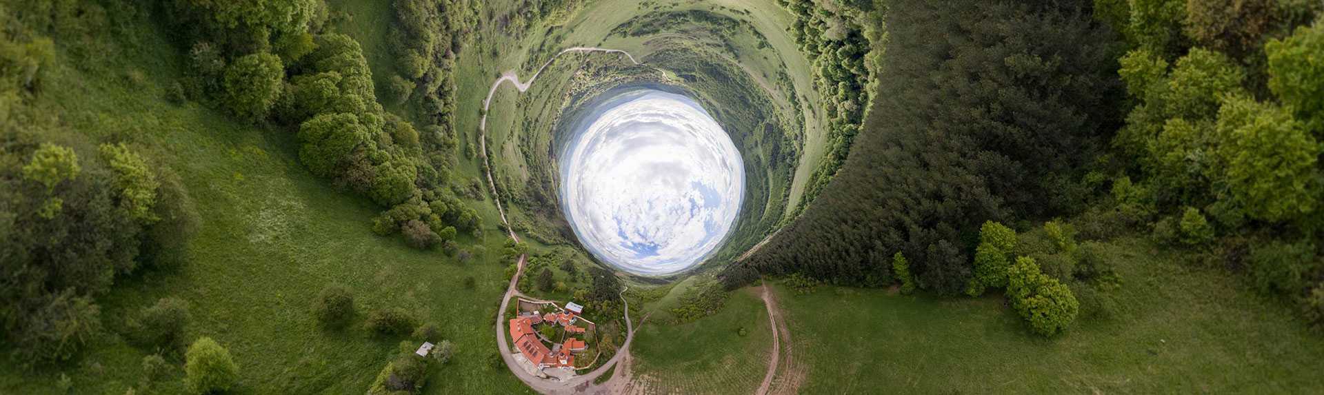 Виртуален тур с дрон